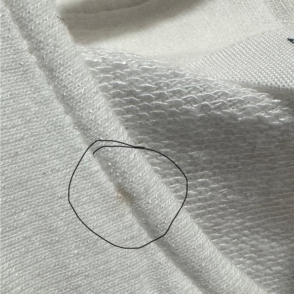 White Zip-Up Jacket - Picture 3 of 5